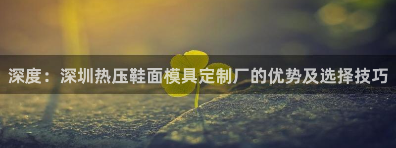 易倍纤使用方法：深度：深圳热压鞋面模具定制厂的优势及选择