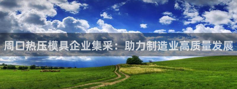 易倍申能长期吃吗：周口热压模具企业集采：助力制造业高质量