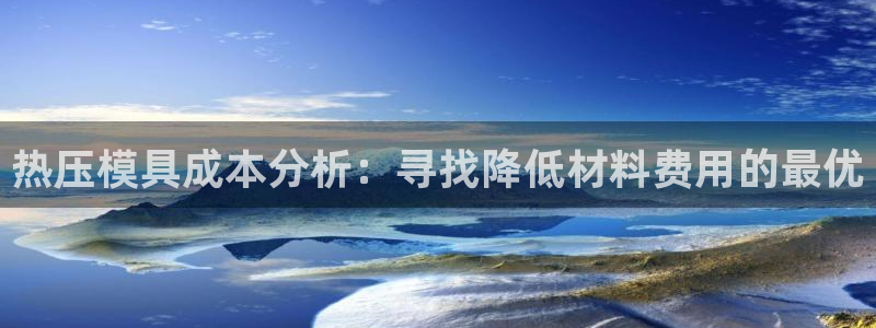 易倍申不良反应：热压模具成本分析：寻找降低材料费用的最优