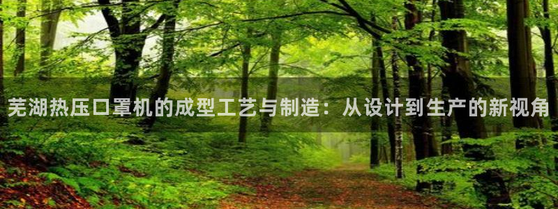 易倍纤酵素效果好吗：芜湖热压口罩机的成型工艺与制造：从设